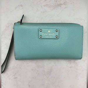 kate spade double zippered wallet wristlet